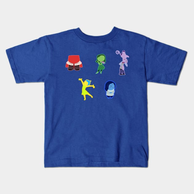 Inside Out Collection Kids T-Shirt by LuisP96